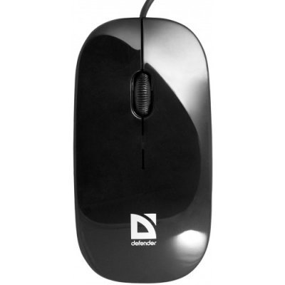 Мыши Defender Мышь Defender NetSprinter 440BO черный-оранжевый (52444)