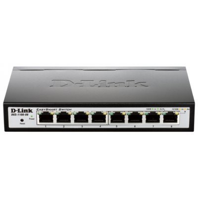 Коммутатор D-Link Switch DGS-1100-08 (DGS-1100-08)