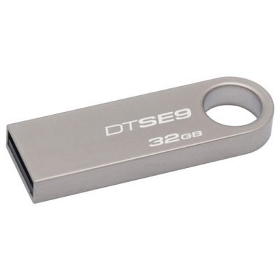 USB накопитель 32Gb Kingston DataTraveler SE9 металл-шампань (DTSE9H/32GB)