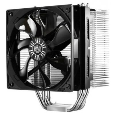 Вентилтор Cooler Master Hyper 412S (RR-H412-13FK-R1) (Intel: LGA2011/1366/1156/1155/775; AMD:FM1/AM3/AM2+/AM2/939) (RR-H412-13FK-R1)