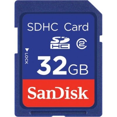 Карта памти Sandisk 32Gb SDHC Class 4 (SDSDB-032G-B35) (SDSDB-032G-B35)