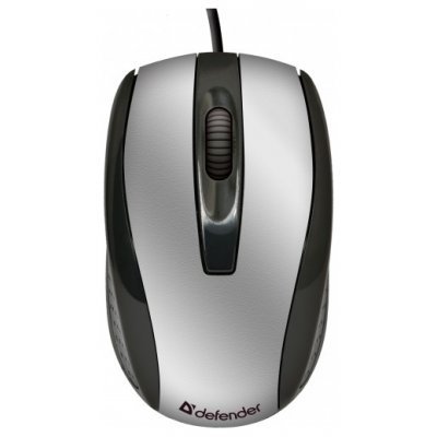 Мыши Defender  PlanetaShop Мышь Defender Optimum MM-140 Silver (52140)