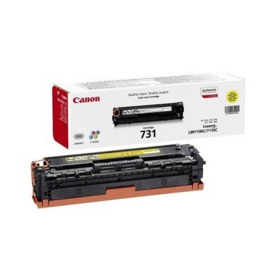 Тонер-картридж дл лазерных аппаратов Canon 731Y (6269B002) желтый (6269B002)