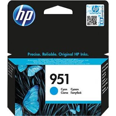 Картридж дл струйных аппаратов HP № 951 CN050AE голубой (CN050AE)