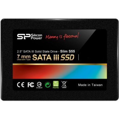 Накопитель SSD Silicon Power 120Gb SATA III S55 (SP120GBSS3S55S25) (SP120GBSS3S55S25)