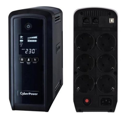 Источник бесперебойного питани CyberPower CP900EPFCLCD 900VA/540W (1PE-0000307-01G)
