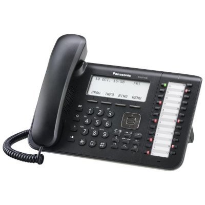 Системный телефон Panasonic KX-DT546RU-B черный (KX-DT546RU-B)