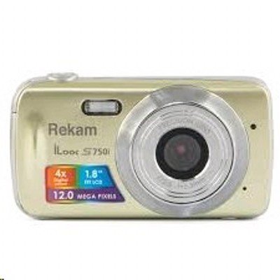 Цифрова фотокамера Rekam iLook S750i золотистый (1108005093) (1108005093)