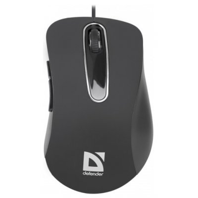 Мыши Defender Мышь Defender Datum MM-070 Black USB (52070)