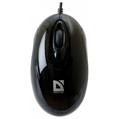 Мыши Defender  PlanetaShop Мышь Defender Phantom 320 Black USB (52818)