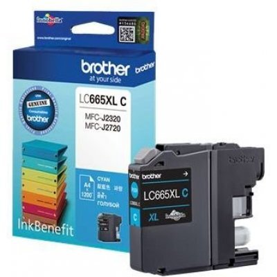Картридж дл струйных аппаратов Brother LC665XLC (LC665XLC)