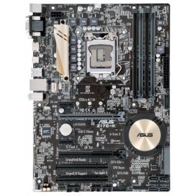 Материнска плата ПК ASUS Z170-K (90MB0NB0-M0EAY0)