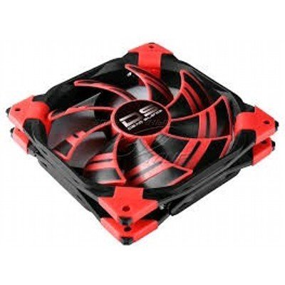 Система охлаждени корпуса ПК Aerocool DS 14cm красна подсветка (4713105951615)