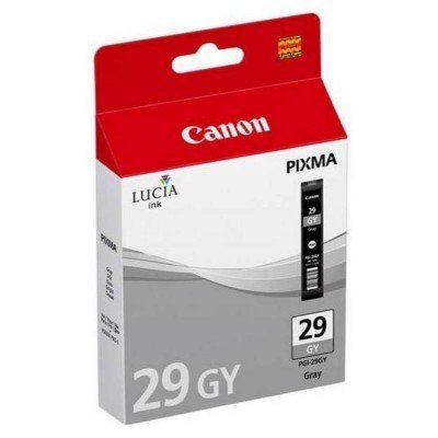 Картридж дл струйных аппаратов Canon PGI-29GY дл PRO-1. Серый. 179 страниц. (4871B001)