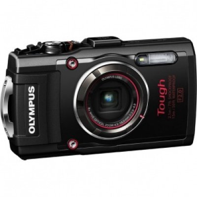 Цифрова фотокамера Olympus TG-4 черный (TG-4/Black)