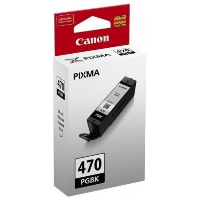 Картридж дл струйных аппаратов Canon PGI-470 PGBK дл MG5740, MG6840, MG7740. Чёрный (0375C001)