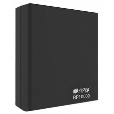 Внешние аккумулторы дл портативных устройств HIPER  PlanetaShop Внешний аккумултор дл портативных устройств HIPER RP10000 черный (RP10000 BLACK)