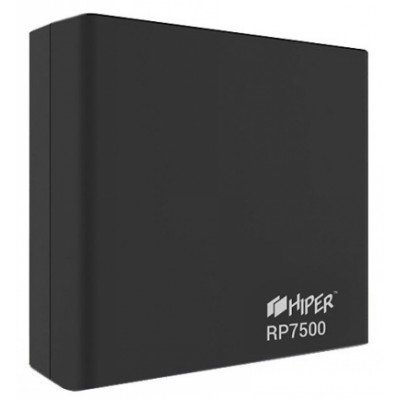 Внешний аккумултор дл портативных устройств HIPER RP7500 черный (RP7500 BLACK)