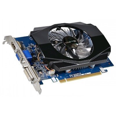 Видеокарты ПК Gigabyte  PlanetaShop Видеокарта ПК Gigabyte GeForce GT 730 902Mhz PCI-E 2.0 2048Mb 1800Mhz 64 bit DVI HDMI HDCP (GV-N730D3-2GI)