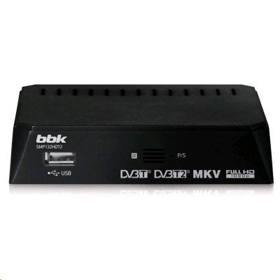 ТВ-тнер внешний BBK SMP132HDT2 черный (SMP132HDT2 черный)
