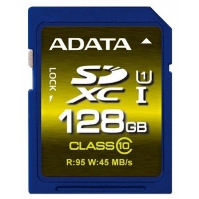 Карта памти A-Data Premier Pro 128GB SDXC Class 10 UHS-I U1 (ASDX128GUI1CL10-R)