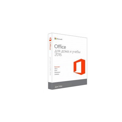  Офисное приложение Microsoft Office Mac Home Student 2016 Russian Russia Only Medialess (GZA-00585) (GZA-00585)