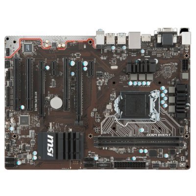 Материнские платы ПК MSI  PlanetaShop Материнска плата ПК MSI H110 PC MATE (H110 PC MATE)