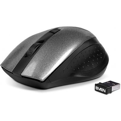 Мышь SVEN RX-325 Wireless сера (SV-03200325WG)