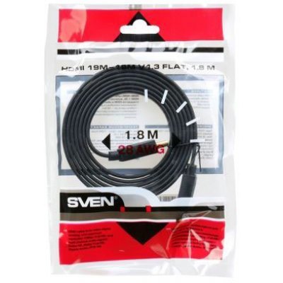 Кабель HDMI SVEN 00134 1.8M (00134)