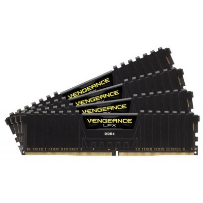 Модуль оперативной памти ПК Corsair CMK64GX4M4A2666C16 64Gb DDR4 (CMK64GX4M4A2666C16)