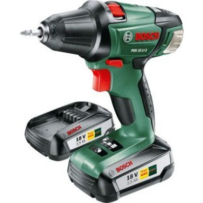 Дрель Bosch PSR 18 LI-2 2.5Ah x2 Case (060397330H)