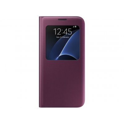 Чехол дл смартфона Samsung дл Galaxy S7 edge S View Cover бордовый (EF-CG935PXEGRU) (EF-CG935PXEGRU)