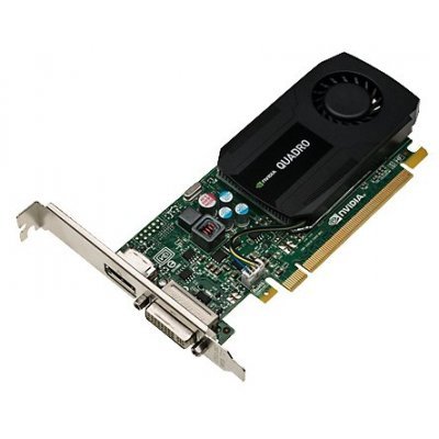 Видеокарты ПК HP  PlanetaShop Видеокарта ПК HP Quadro K420 891Mhz PCI-E 2.0 2048Mb 128 bit DVI (N1T07AA)