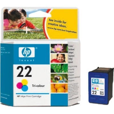 Картридж HP № 22 (C9352A) к PSC1410, DJ 3920/3940, цветной (5мл) (C9352AE)