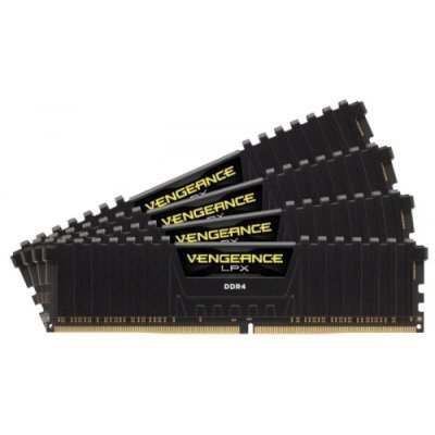 Модуль оперативной памти ПК Corsair CMK32GX4M4B3200C16 32Gb DDR4 (CMK32GX4M4B3200C16)