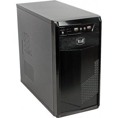   PlanetaShop Корпус системного блока 3Cott 3C-MATX-PV1B Stealth 500W (3C-MATX-PV1B Stealth)