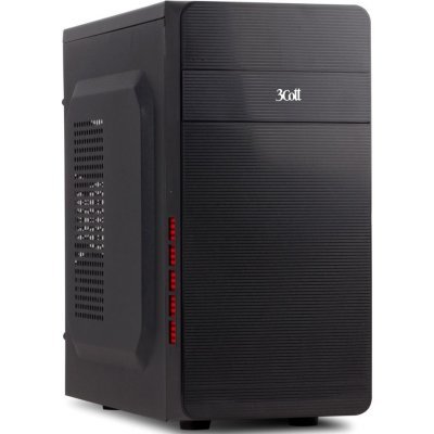 Корпуса системного блока 3Cott Корпус системного блока 3Cott 3C-MATX-R831 Black (3C-MATX-R831, Black)