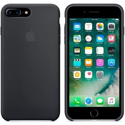  Чехол дл смартфона Apple iPhone 7 Plus Silicone Case черный (MMQR2ZM/A)
