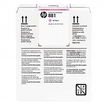 Картридж дл струйных аппаратов HP 881 5-Ltr Lt Mag Latex Ink (CR336A)