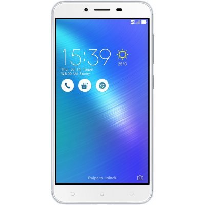 Смартфон ASUS ZenFone 3 Max ZC553KL 32Gb Ram 2Gb серебристый (90AX00D3-M00300)