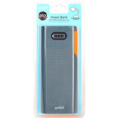 Внешний аккумултор дл портативных устройств Gmini GM-PB156L черный (GM-PB156L)
