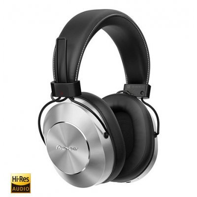 Bluetooth-гарнитура Pioneer SE-MS7BT серебристый (SE-MS7BT-S)