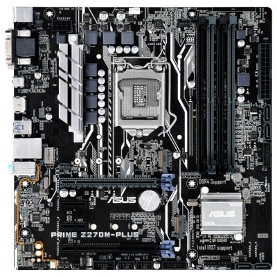 Материнска плата ПК ASUS PRIME Z270M-PLUS (PRIME Z270M-PLUS)