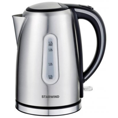 Электрический чайник StarWind SKS5540 серебристый (SKS5540)