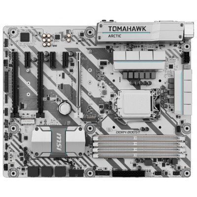 Материнские платы ПК MSI  PlanetaShop Материнска плата ПК MSI H270 TOMAHAWK ARCTIC (H270TOMAHAWKARCTIC)