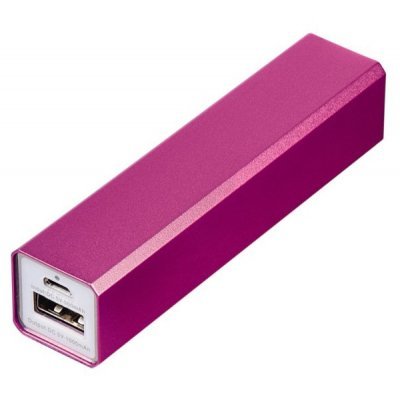 Внешний аккумултор дл портативных устройств Hama Candy Bar 2600mAh розовый (124405)