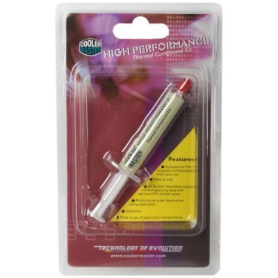 Термопаста дл процессора CoolerMaster COOLER MASTER Thermal Compound kit SC102 High Performance (HTK-002-U1-GP) (HTK-002-U1-GP)