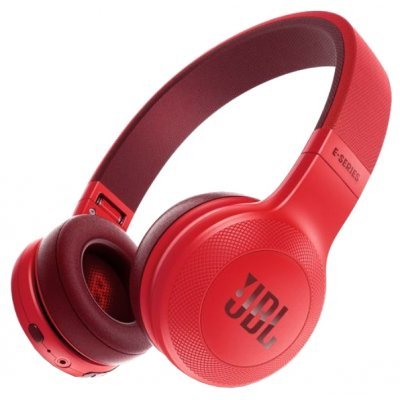 Bluetooth-гарнитуры JBL  PlanetaShop Bluetooth-гарнитура JBL E45BT красный (JBLE45BTRED)