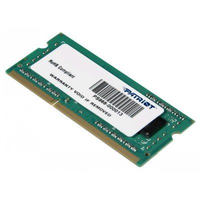 Модуль оперативной памти ноутбука Patriot PSD34G160082S 4Gb DDR3 (PSD34G160082S)
