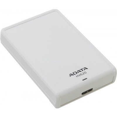 Внешний жесткий диск A-Data HV620 2TB белый (AHV620-2TU3-CWH)